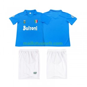 Maillot de Foot SSC Naples 1987 Domicile Retro 1988 - Enfant